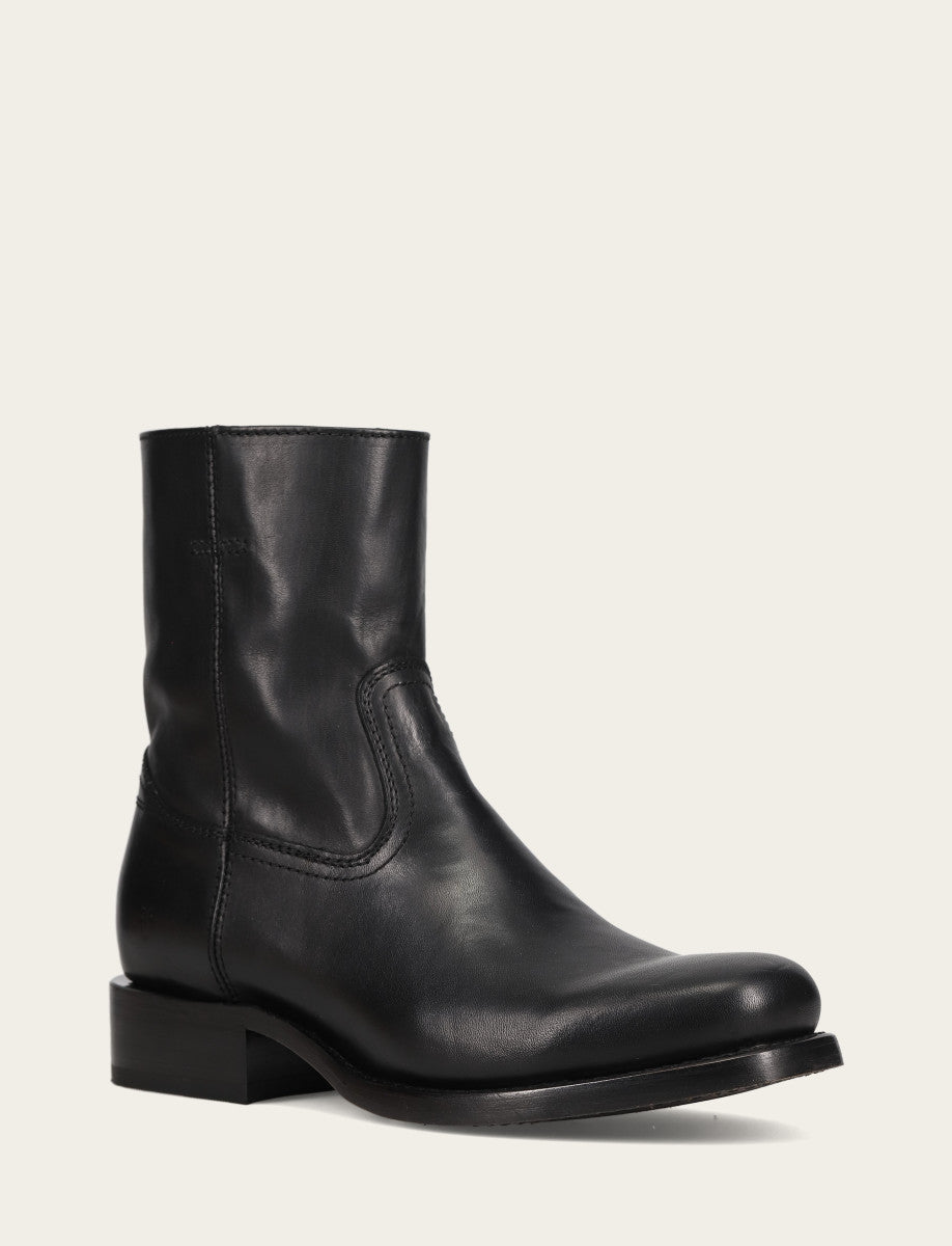 Frye Men's Black Campus Inside Zip Boot / Black