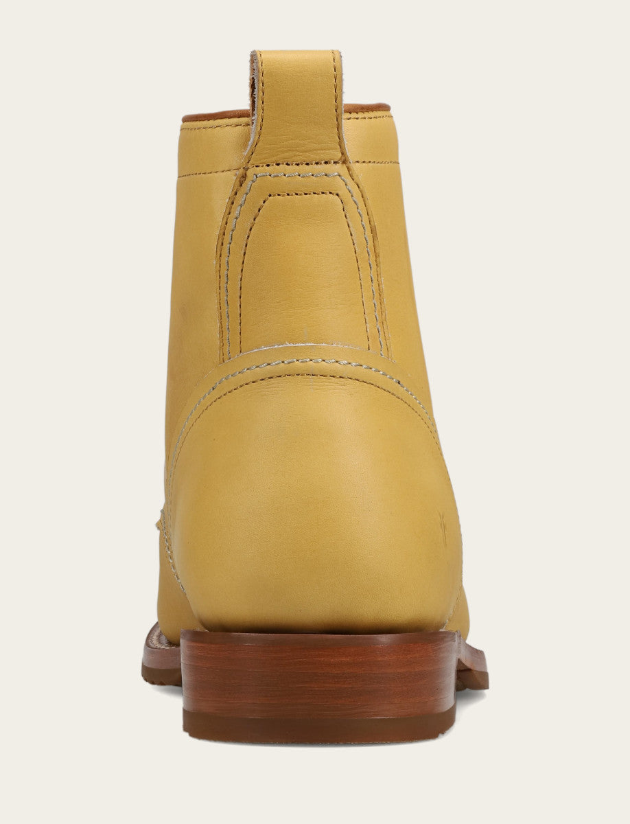 Frye Men's Banana Hudson Workboot Plain Toe Boot / Banana