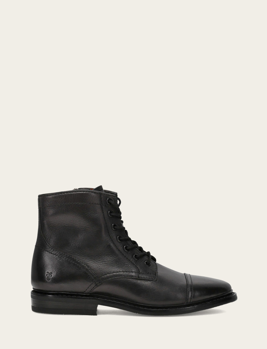 Frye Men's Black Paul Mid Lace Boot / Black
