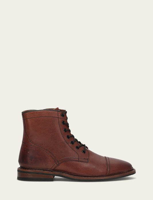 Frye Men's Brown Paul Mid Lace Boot / Brown