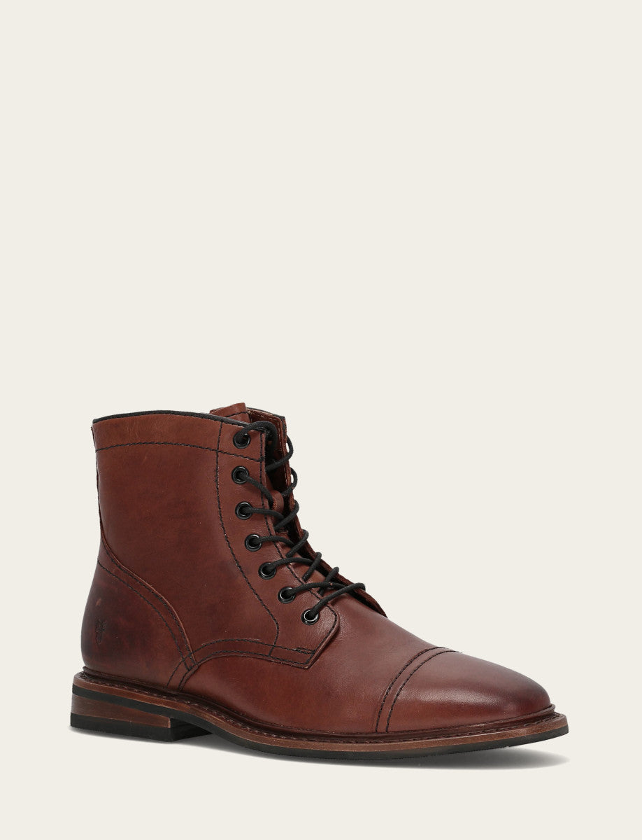 Frye Men's Brown Paul Mid Lace Boot / Brown