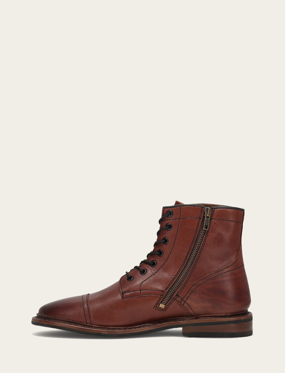 Frye Men's Brown Paul Mid Lace Boot / Brown