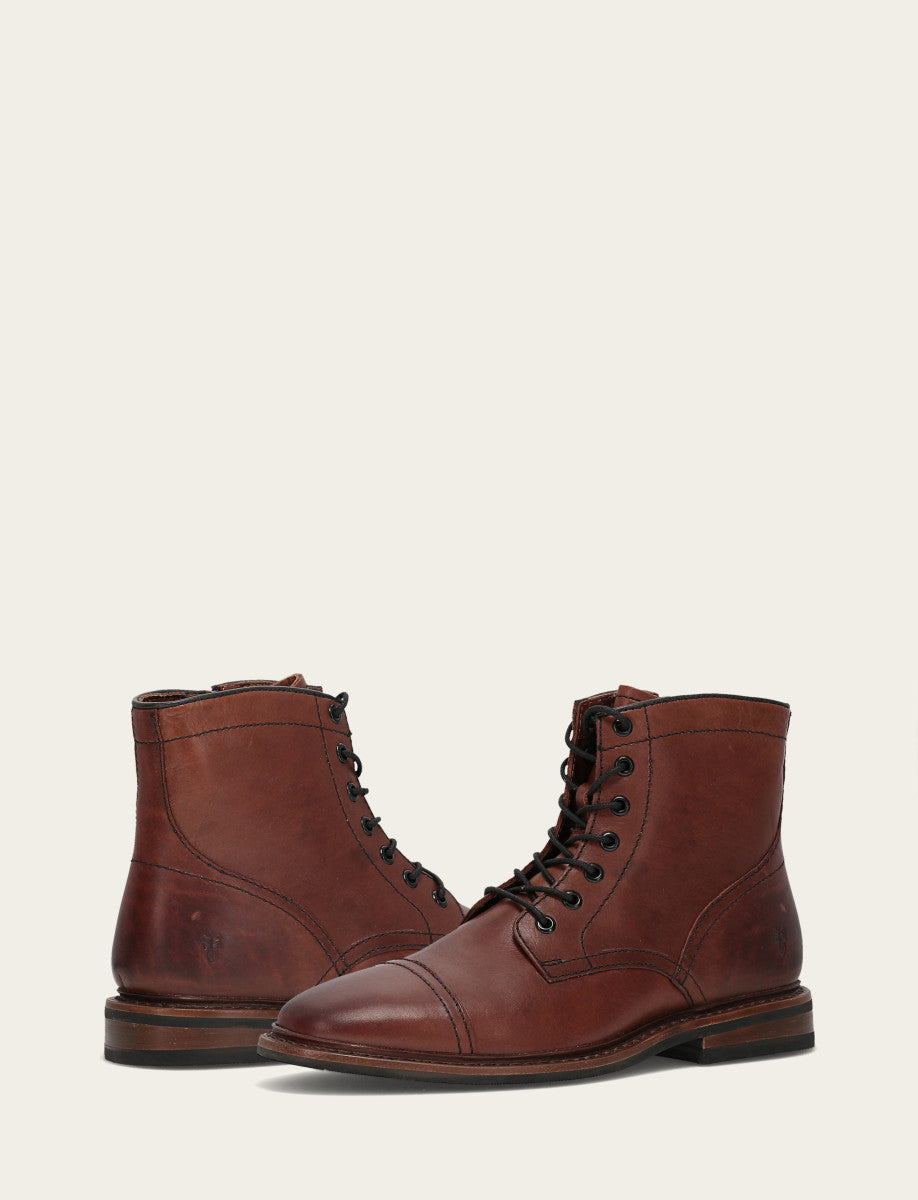 Frye Men's Brown Paul Mid Lace Boot / Brown