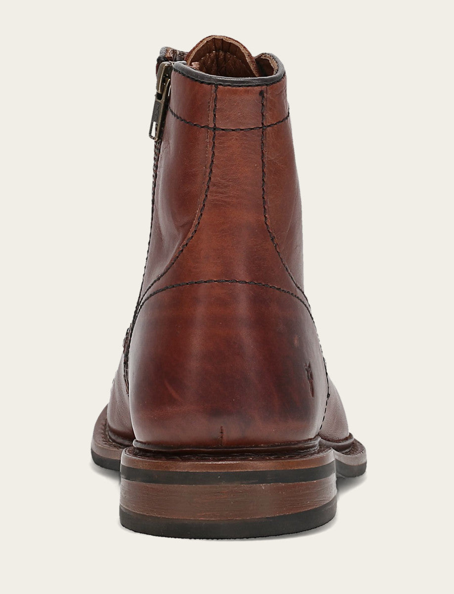 Frye Men's Brown Paul Mid Lace Boot / Brown