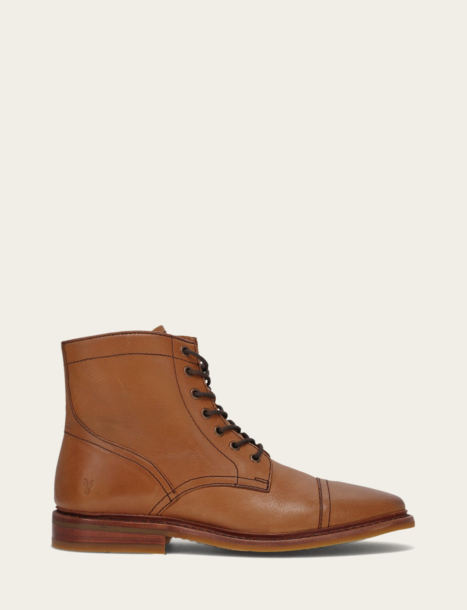 Frye Men's Saddle Paul Mid Lace Boot / Saddle