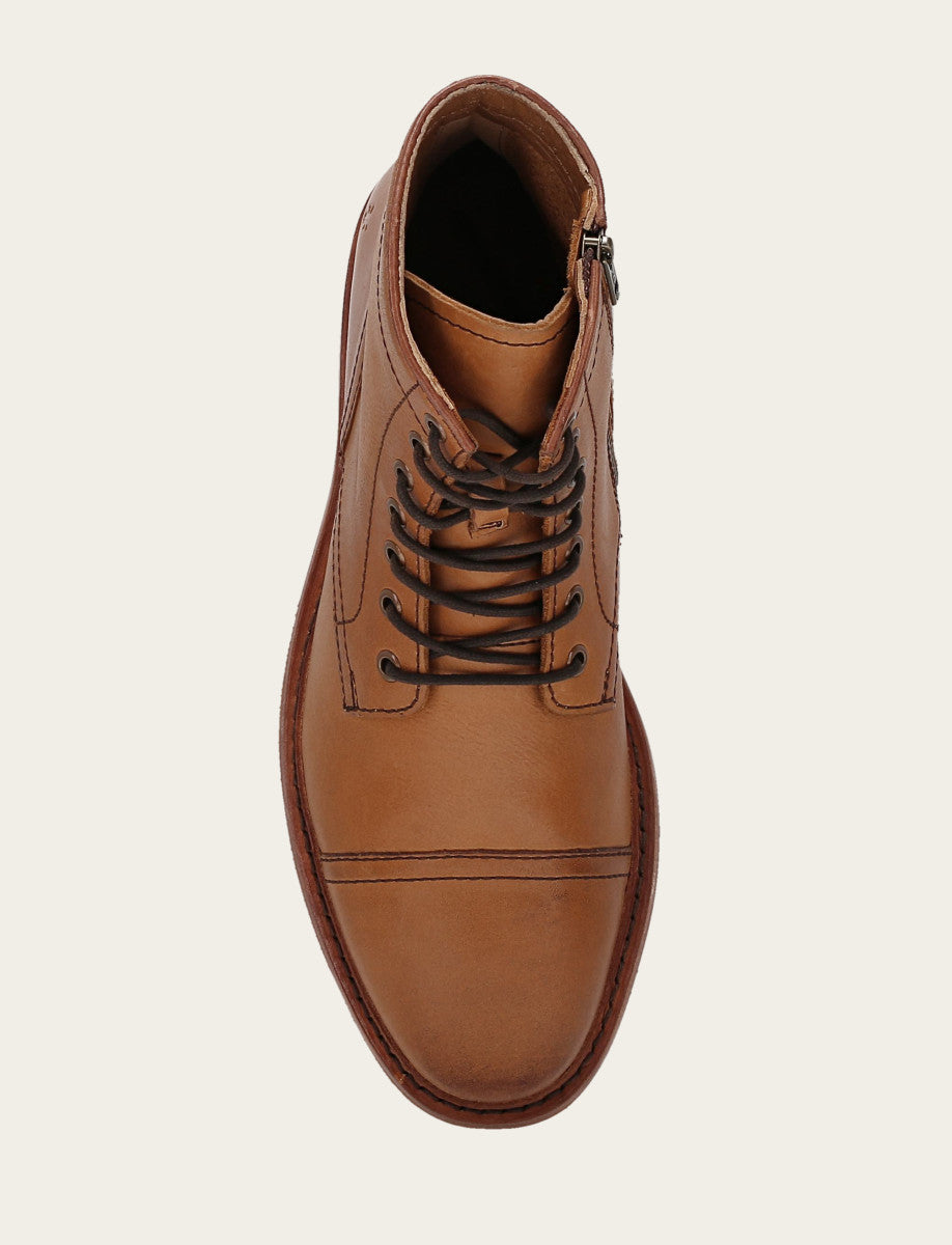 Frye Men's Saddle Paul Mid Lace Boot / Saddle