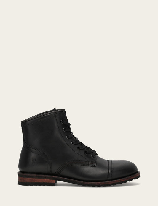 Frye Men's Black Landon Midlace Boot / Black
