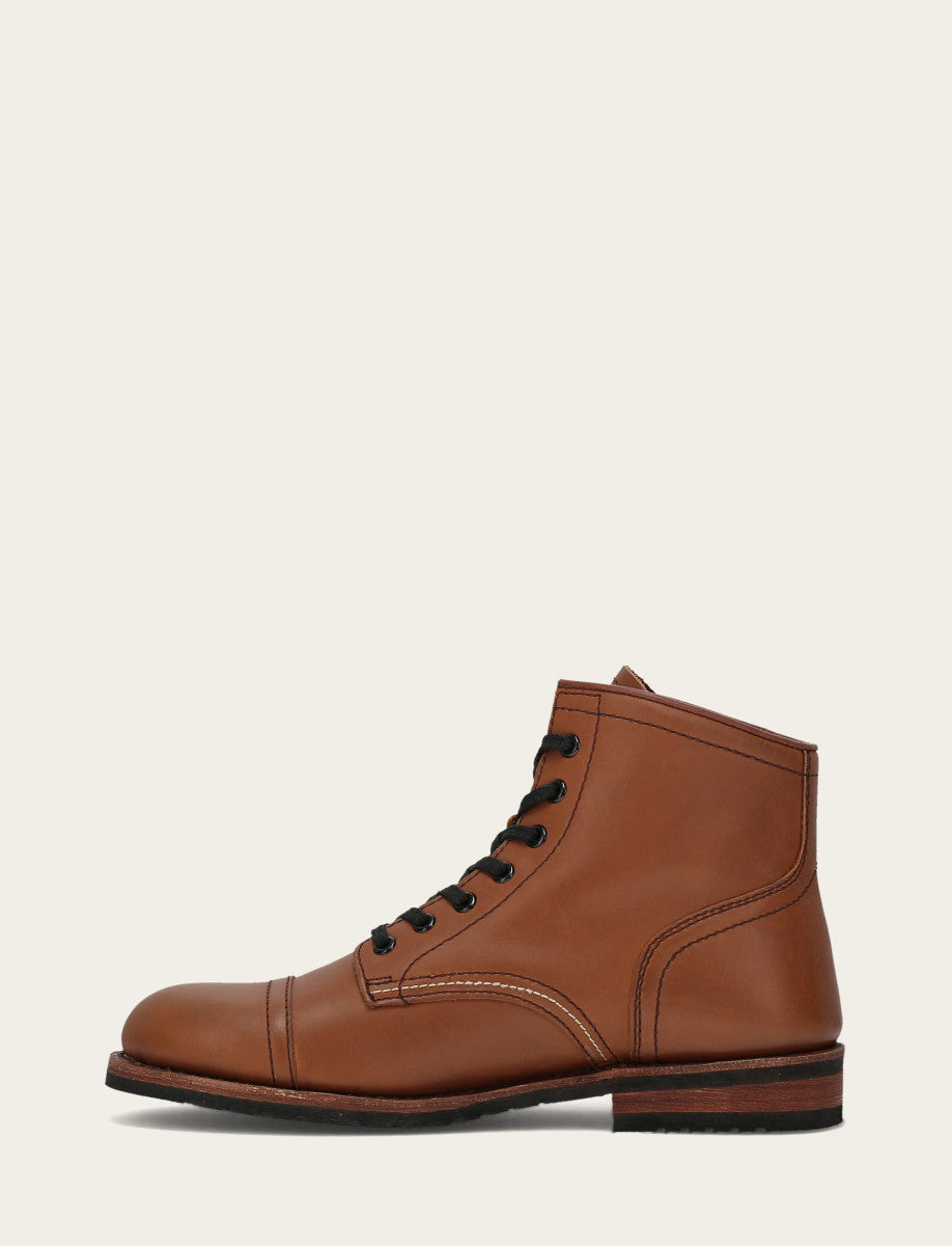Frye Men's Saddle Landon Midlace Boot / Saddle