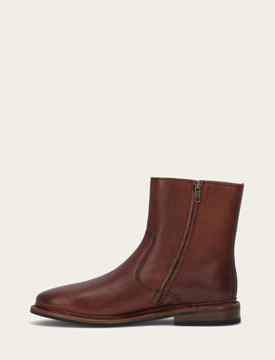 Frye Men's Brown Paul Inside Zip Boot / Brown