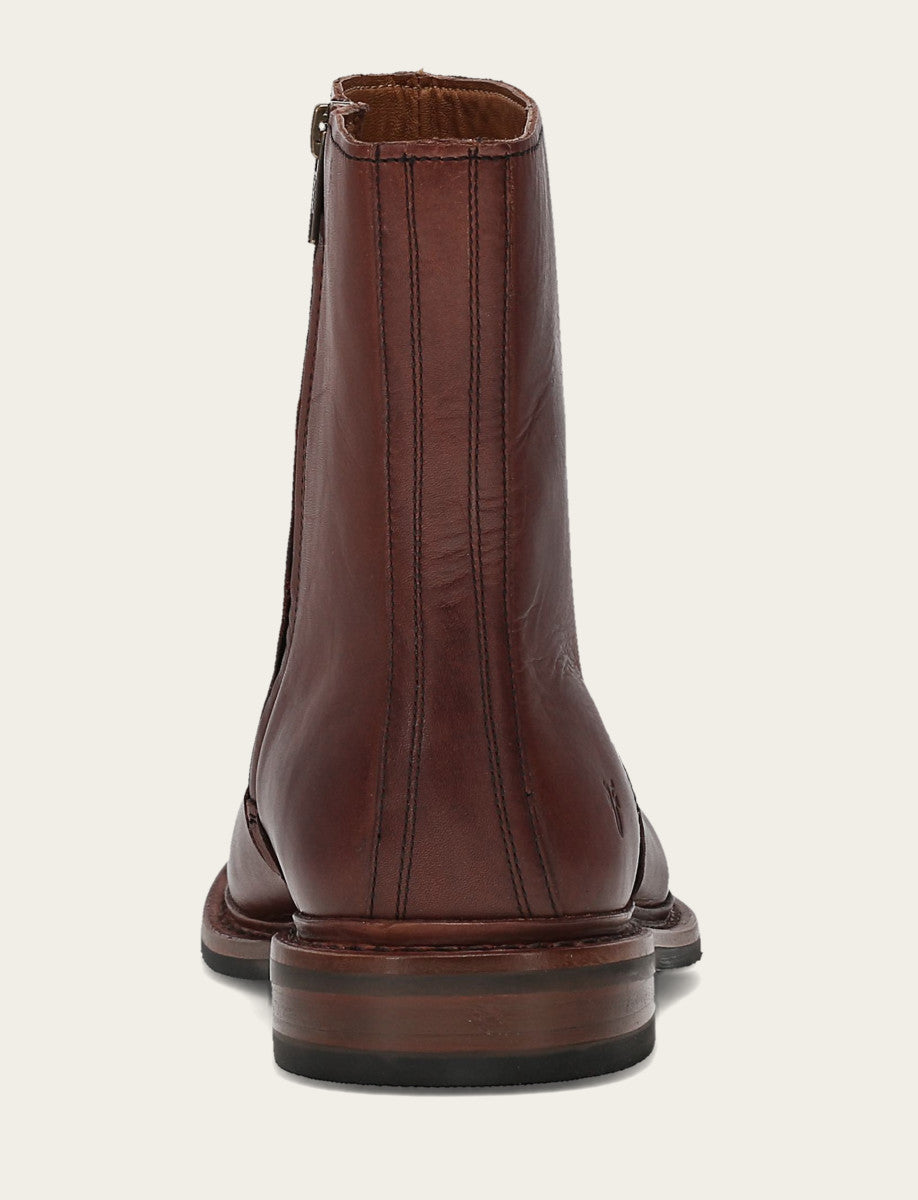 Frye Men's Brown Paul Inside Zip Boot / Brown