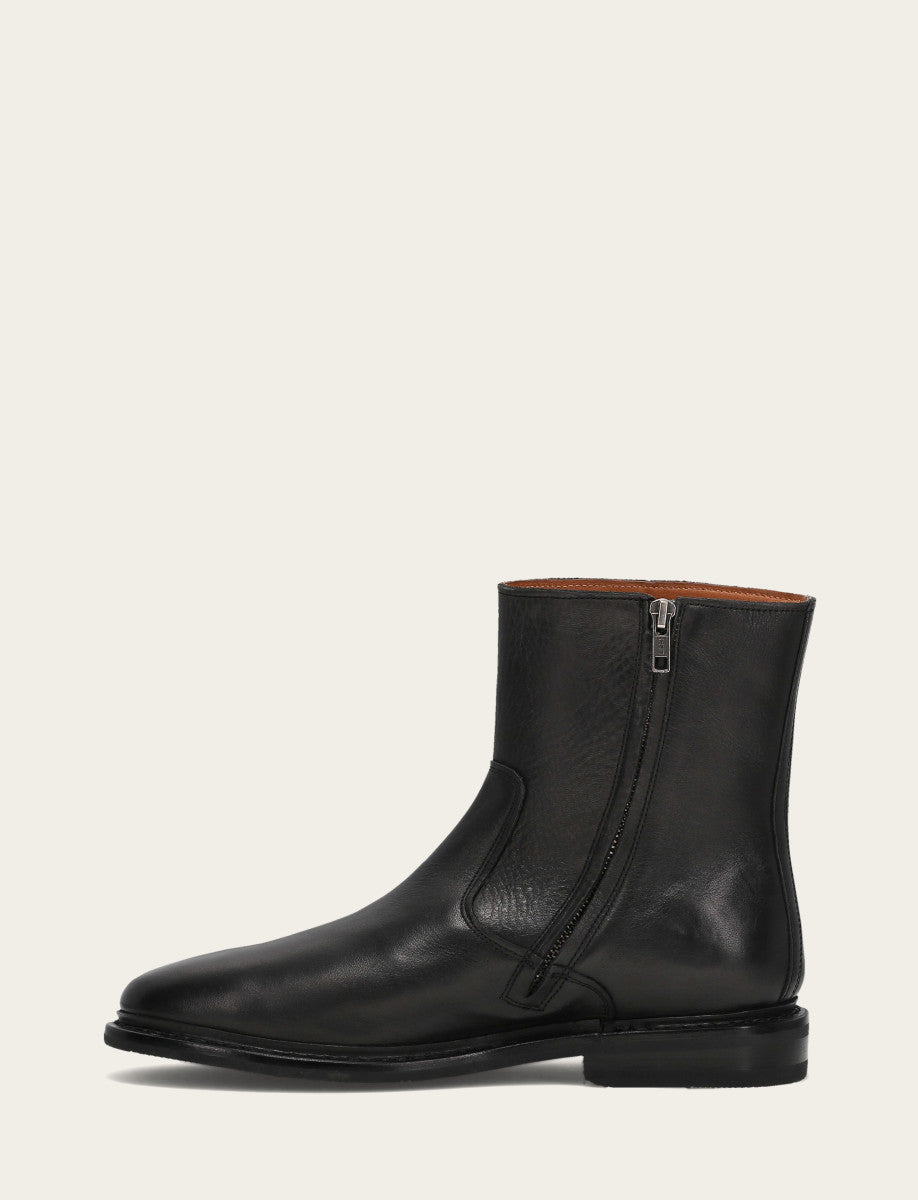 Frye Men's Black Paul Inside Zip Boot / Black