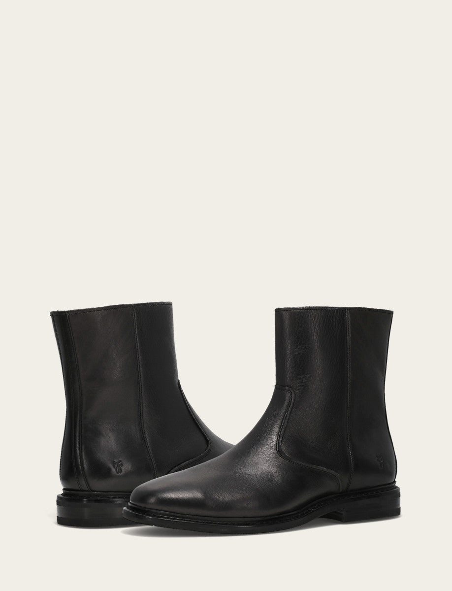 Frye Men's Black Paul Inside Zip Boot / Black