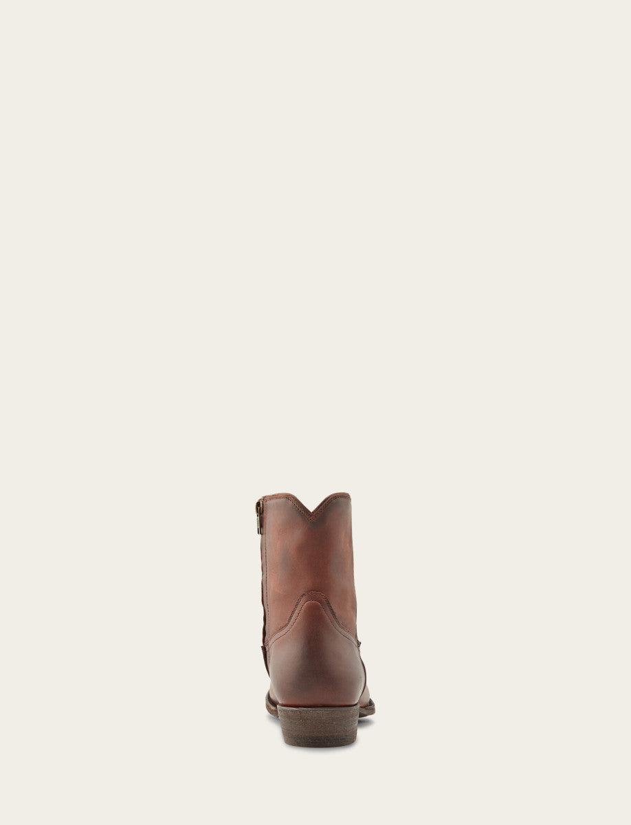 Frye Men's Cognac Austin Inside Zip Boots / Cognac