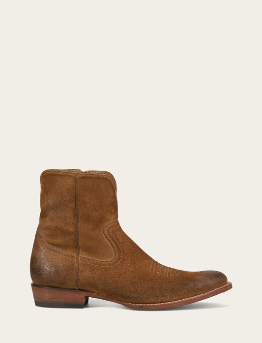 Frye Men's Dark Ash Austin Inside Zip Boots / Dark Ash