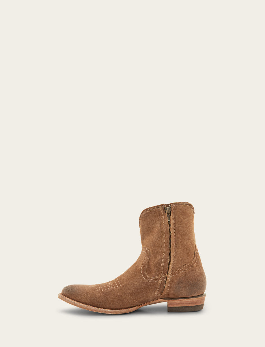 Frye Men's Dark Ash Austin Inside Zip Boots / Dark Ash