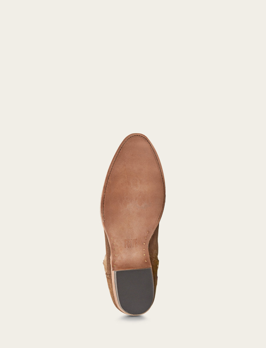 Frye Men's Dark Ash Austin Inside Zip Boots / Dark Ash
