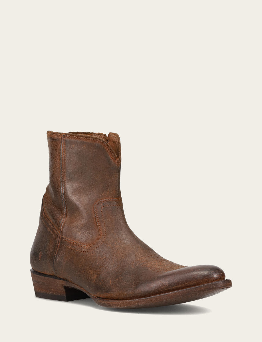 Frye Men's Brown Austin Inside Zip Boots / Brown