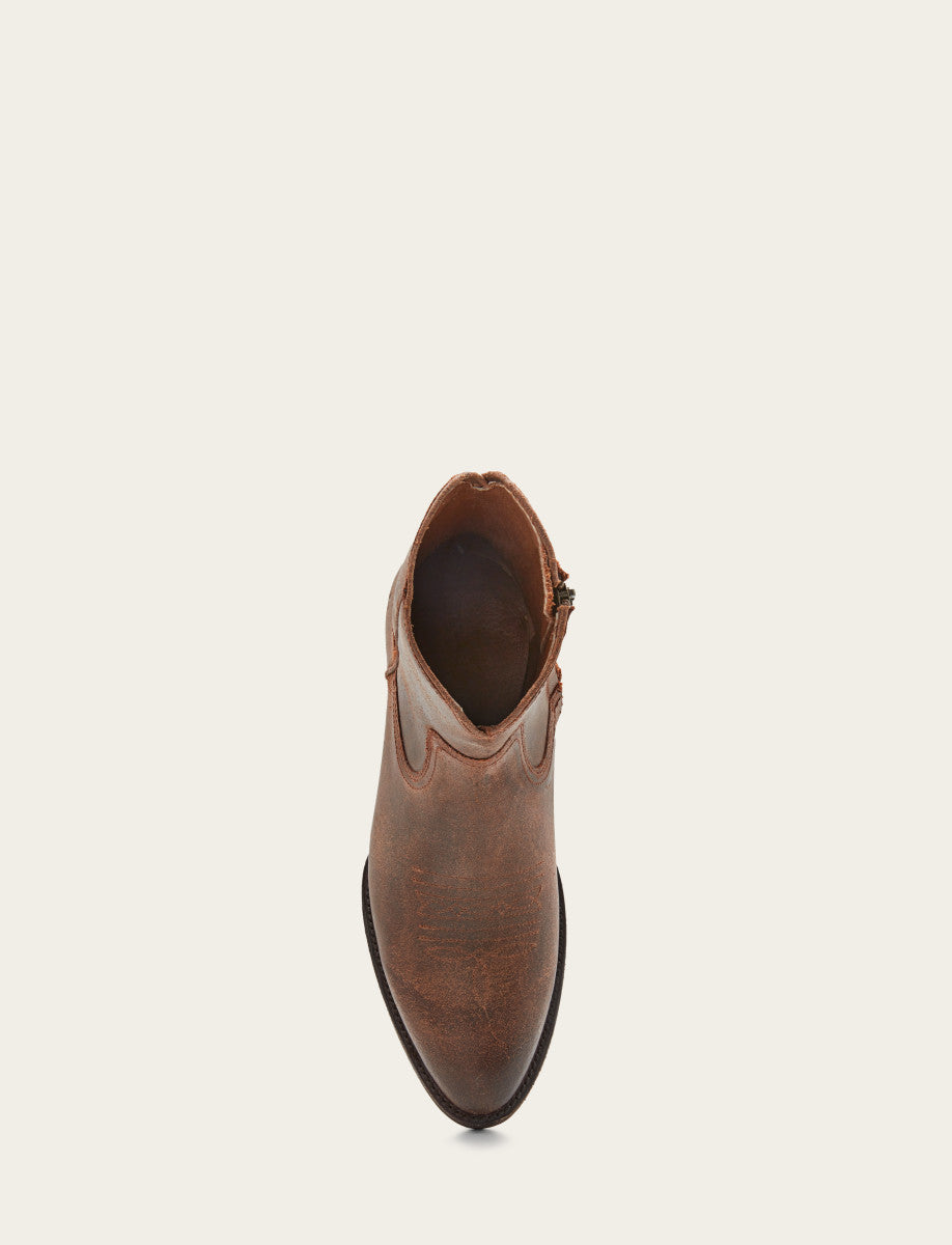 Frye Men's Brown Austin Inside Zip Boots / Brown