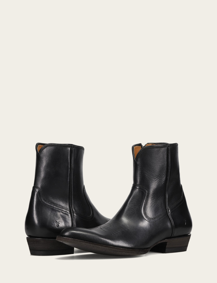 Frye Austin Inside Zip Boot / Black