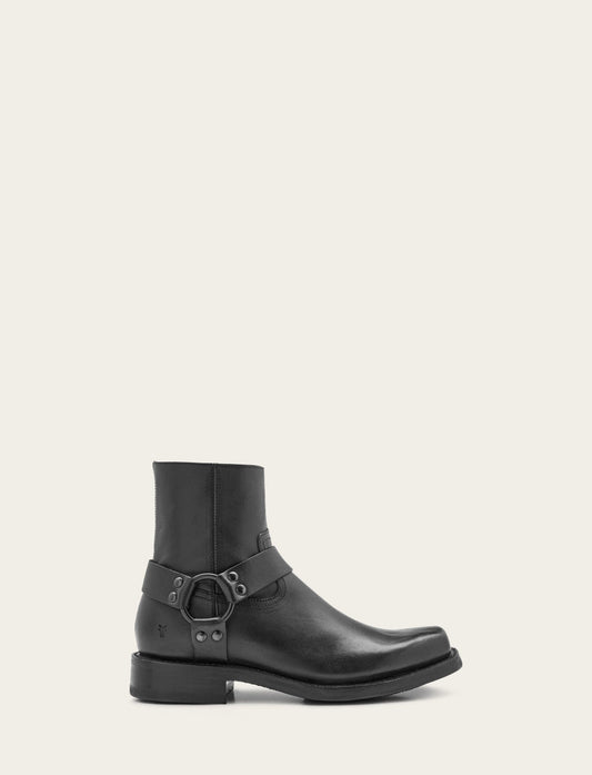 Frye Men's Black Conway Harness Moto Boot / Black