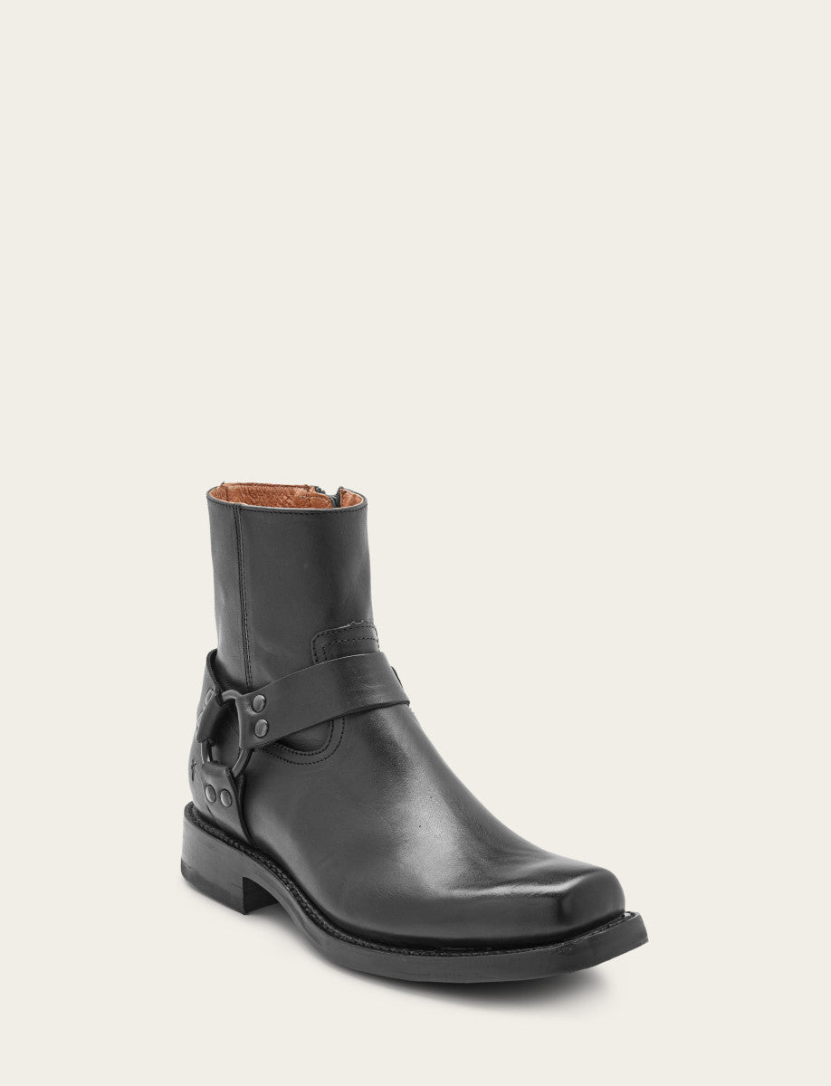 Frye Men's Black Conway Harness Moto Boot / Black
