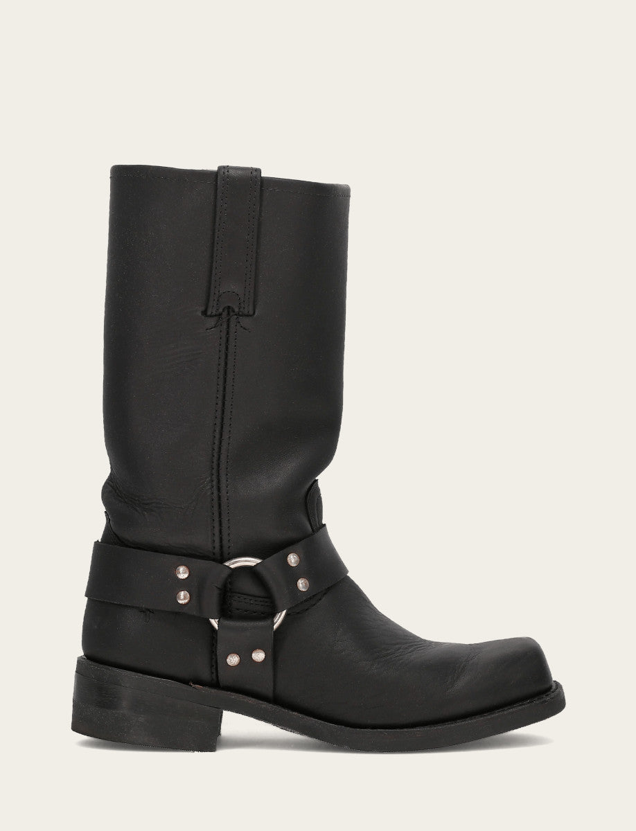 Frye Men's Black Harness 12R Mens Boots / Black
