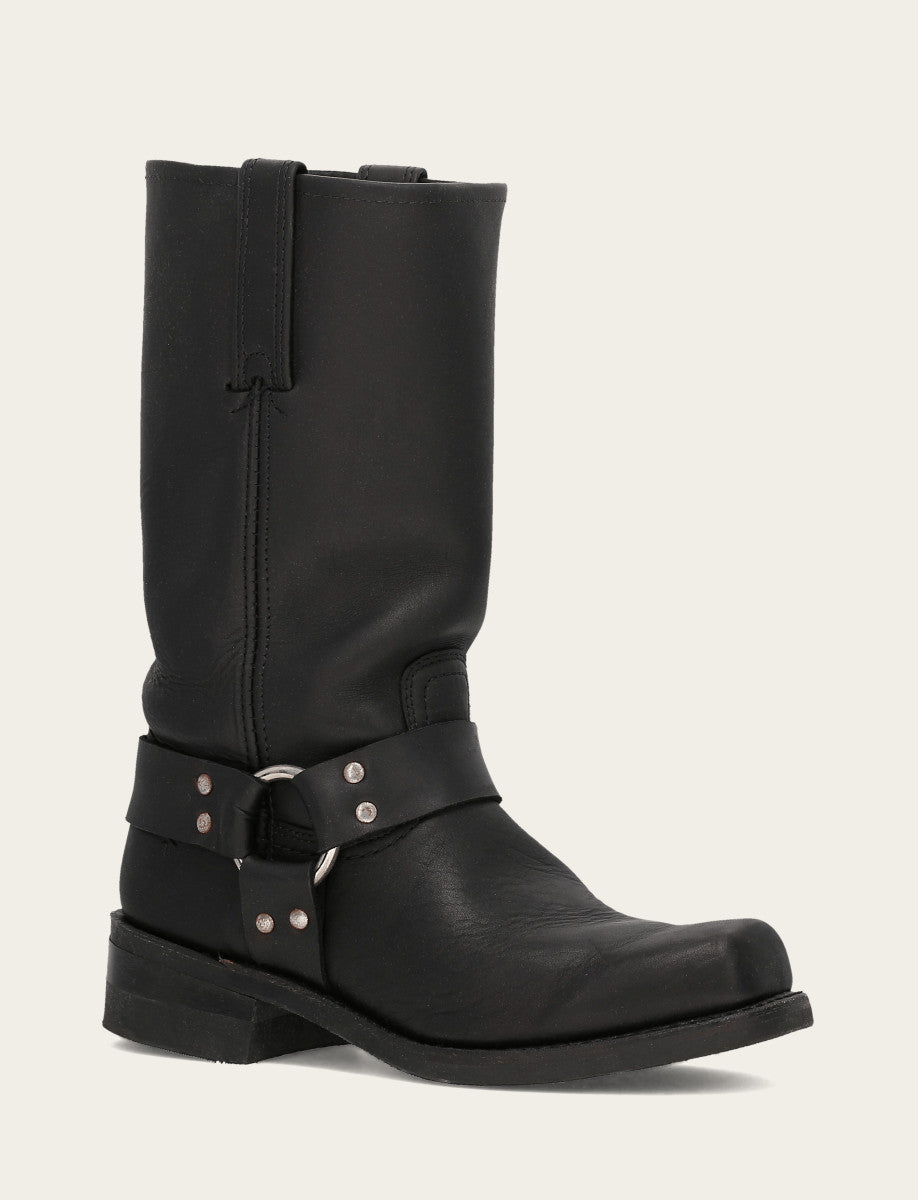Frye Men's Black Harness 12R Mens Boots / Black