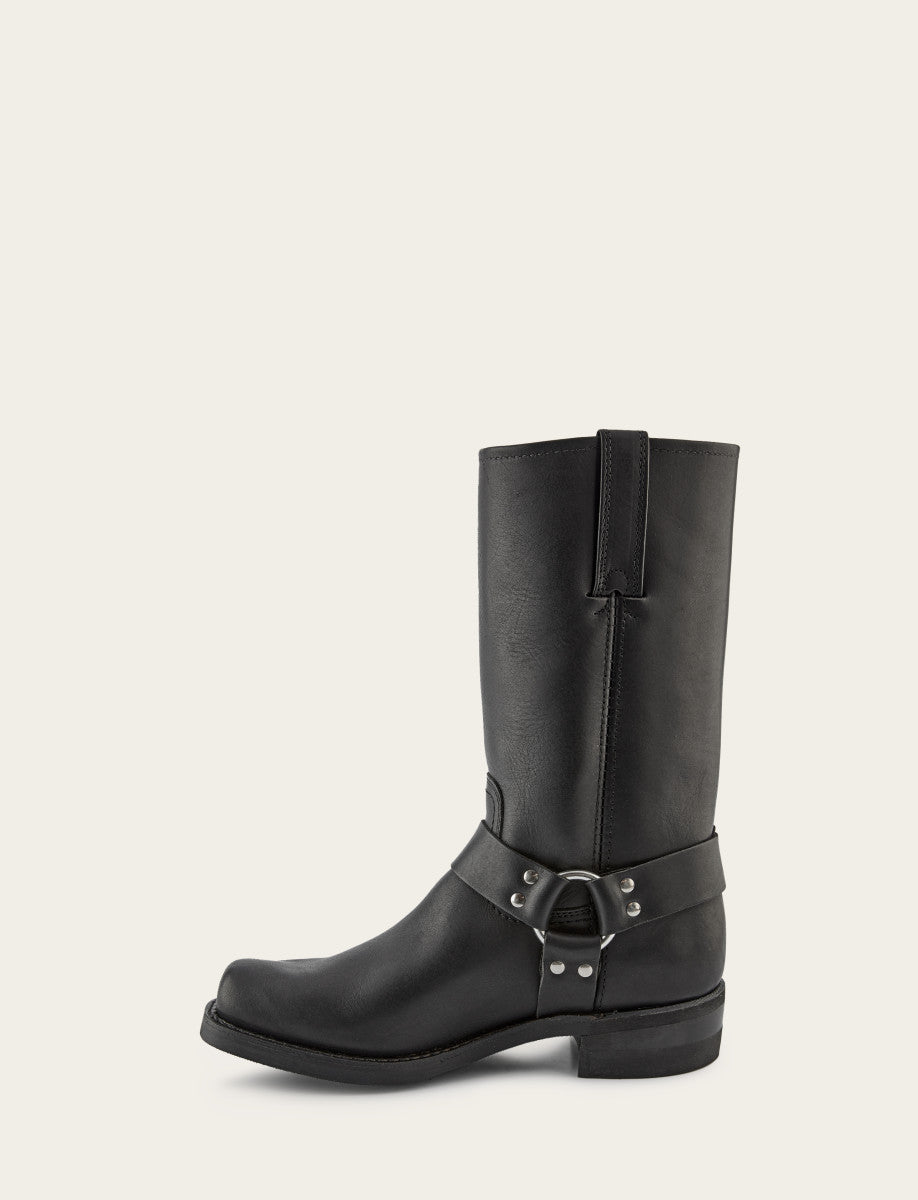 Frye Men's Black Harness 12R Mens Boots / Black