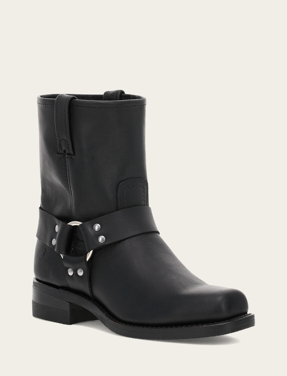 Frye Men's Black Harness 8R Mens Boots / Black