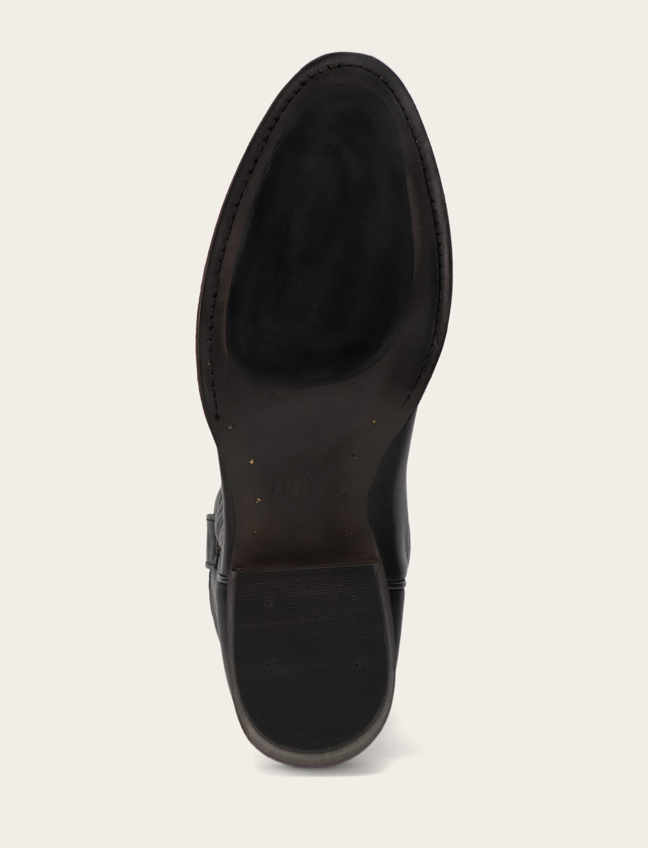 Frye Men's Black Grady Vintage Stitch Western Boots / Black