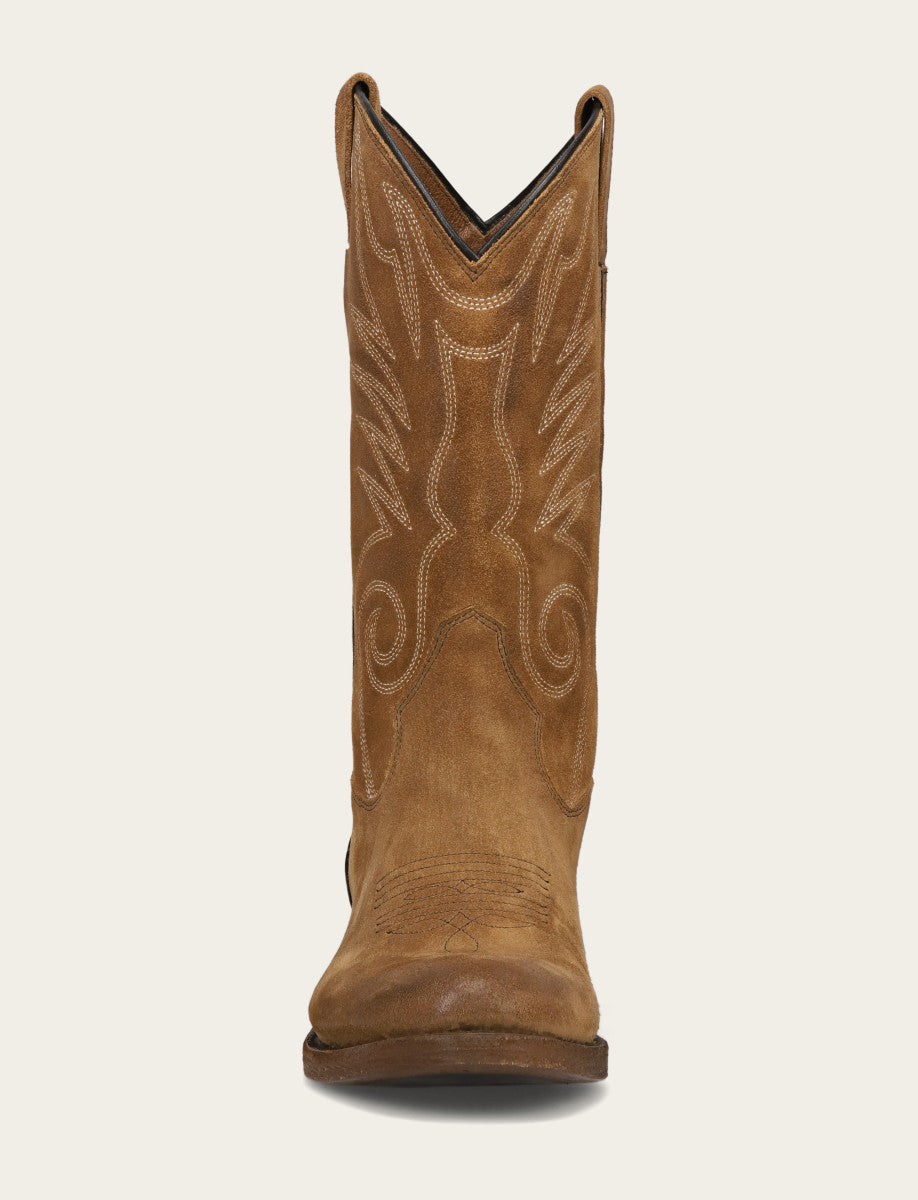 Frye Men's Mushroom Grady Vintage Stitch Western Boots / Mushroom