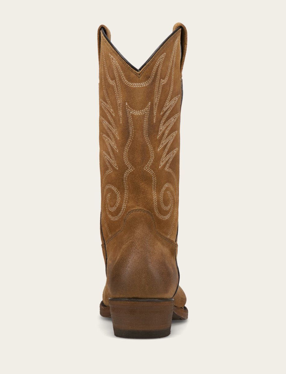 Frye Men's Mushroom Grady Vintage Stitch Western Boots / Mushroom