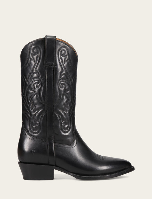 Frye Men's Black Bruce Pull On Tall Boots / Black