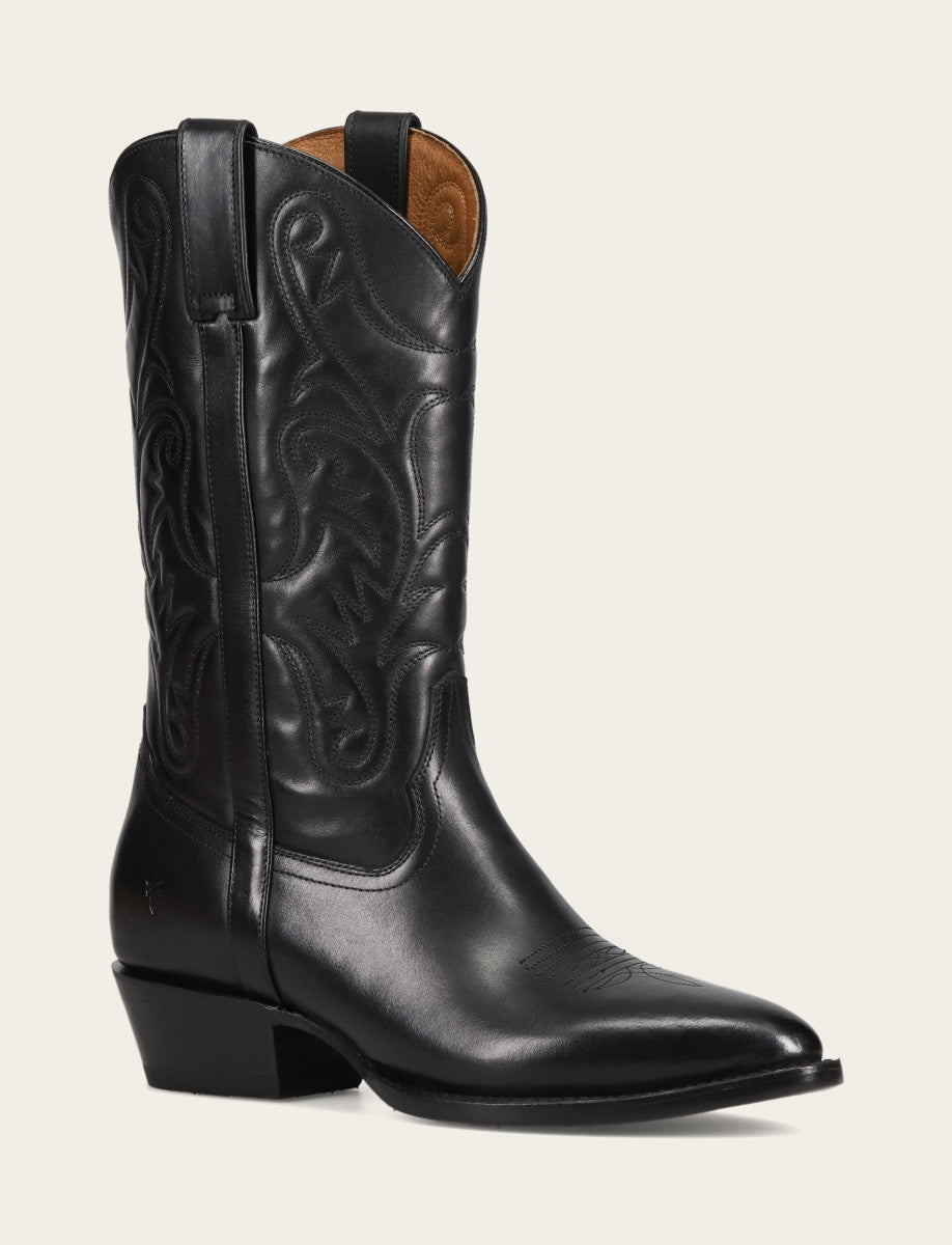 Frye Men's Black Bruce Pull On Tall Boots / Black
