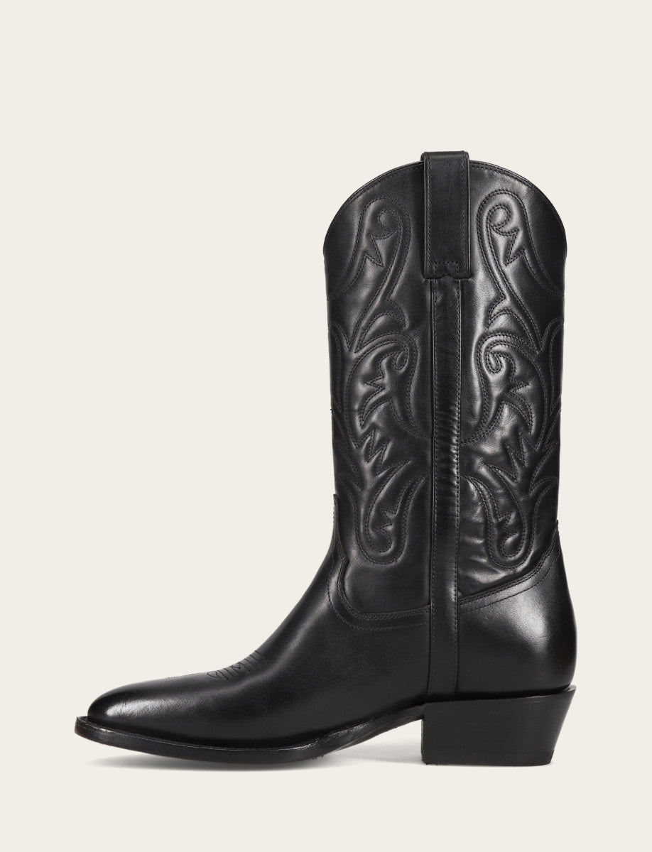 Frye Men's Black Bruce Pull On Tall Boots / Black
