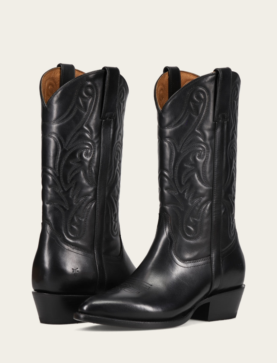 Frye Men's Black Bruce Pull On Tall Boots / Black