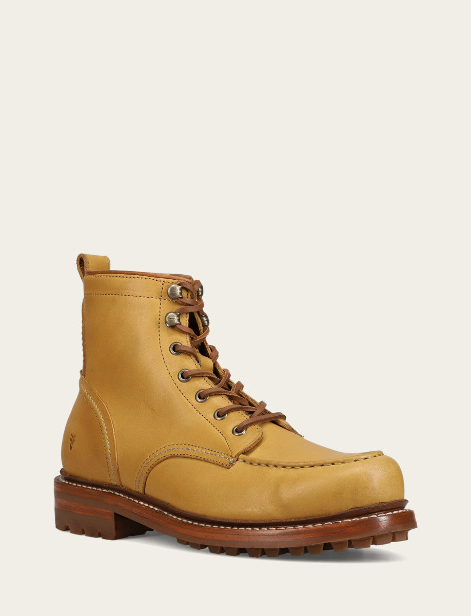 Frye Men's Banana Hudson Workboot Lug Boot / Banana