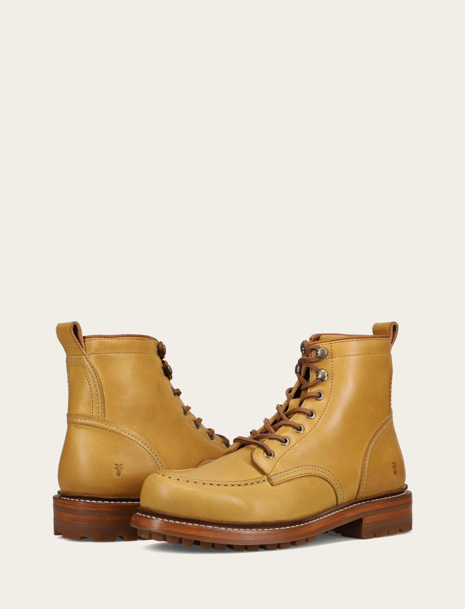 Frye Men's Banana Hudson Workboot Lug Boot / Banana