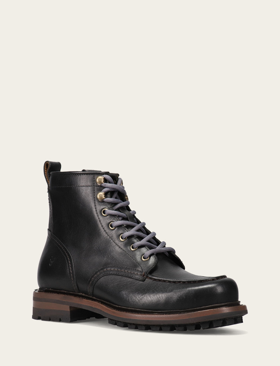 Frye Men's Black Hudson Workboot Lug / Black