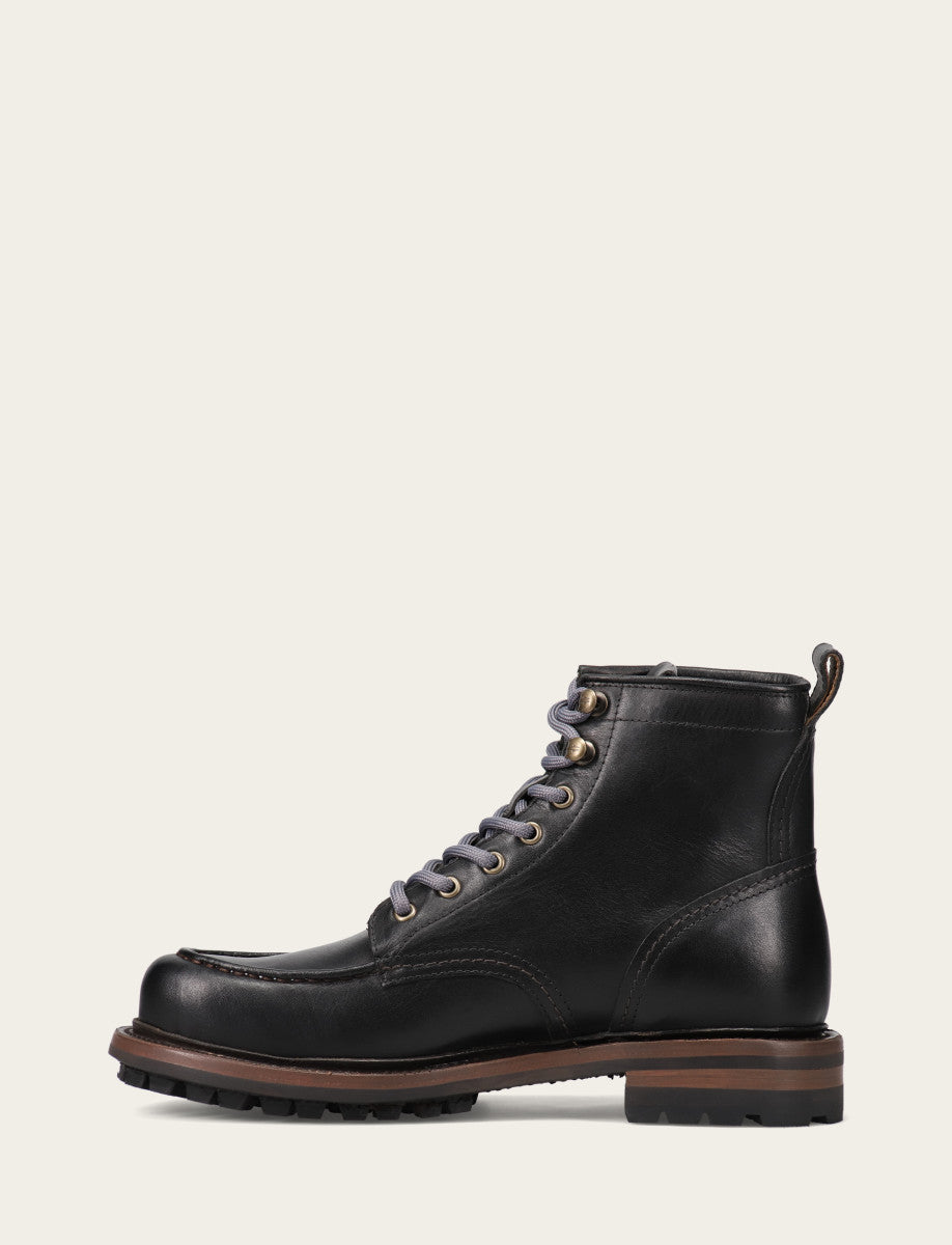 Frye Men's Black Hudson Workboot Lug / Black