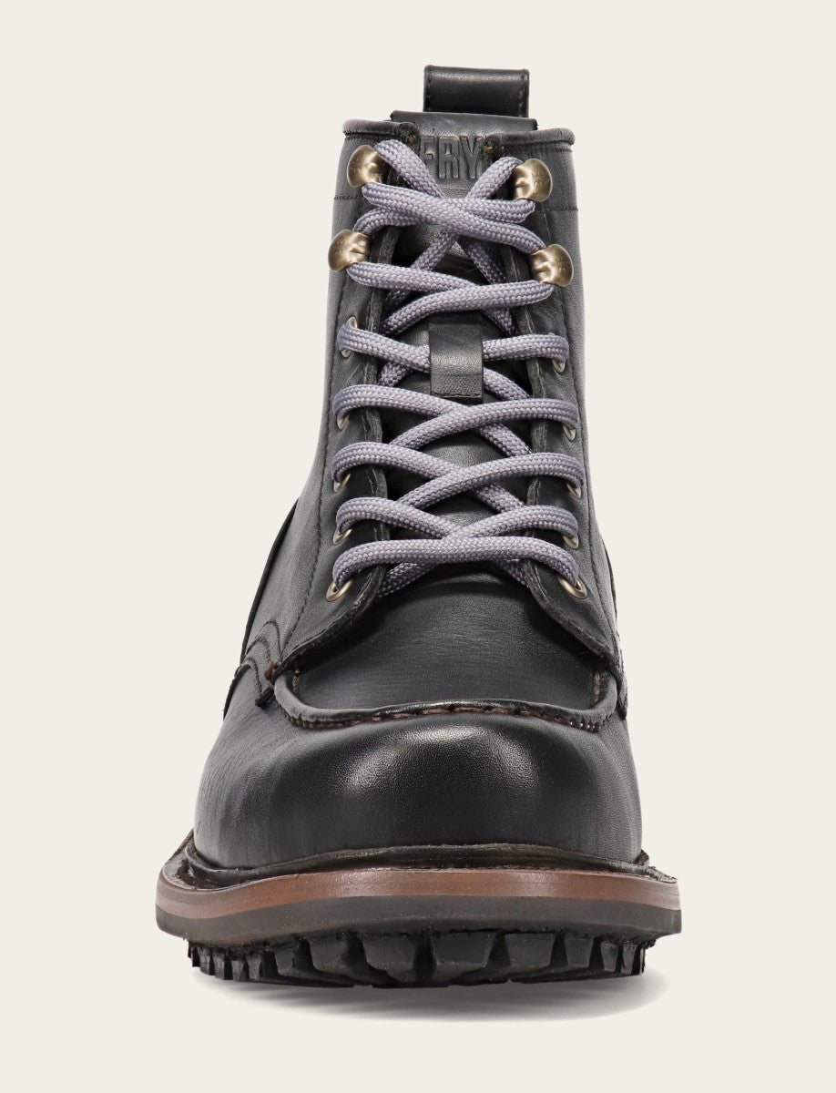 Frye Men's Black Hudson Workboot Lug / Black