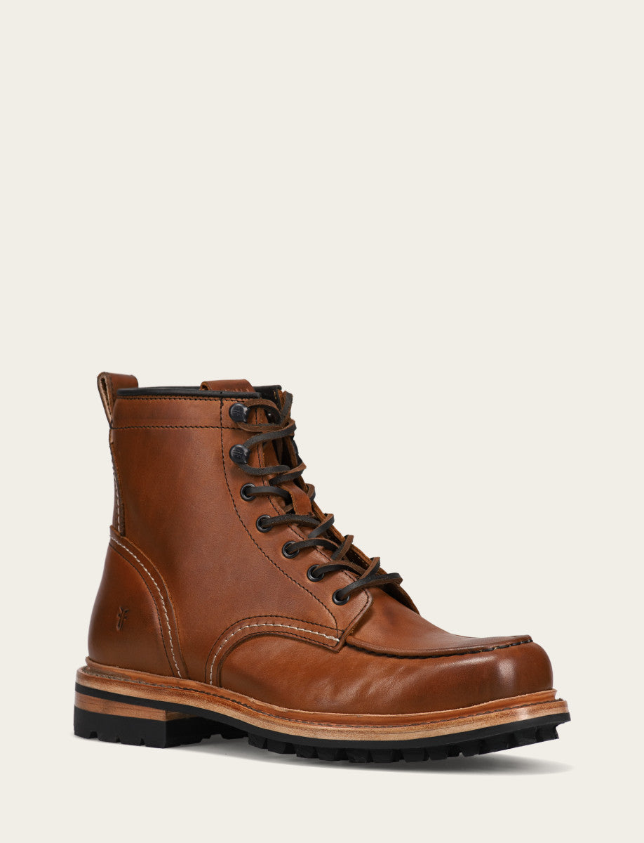 Frye Men's Caramel Hudson Workboot Lug / CARAMEL