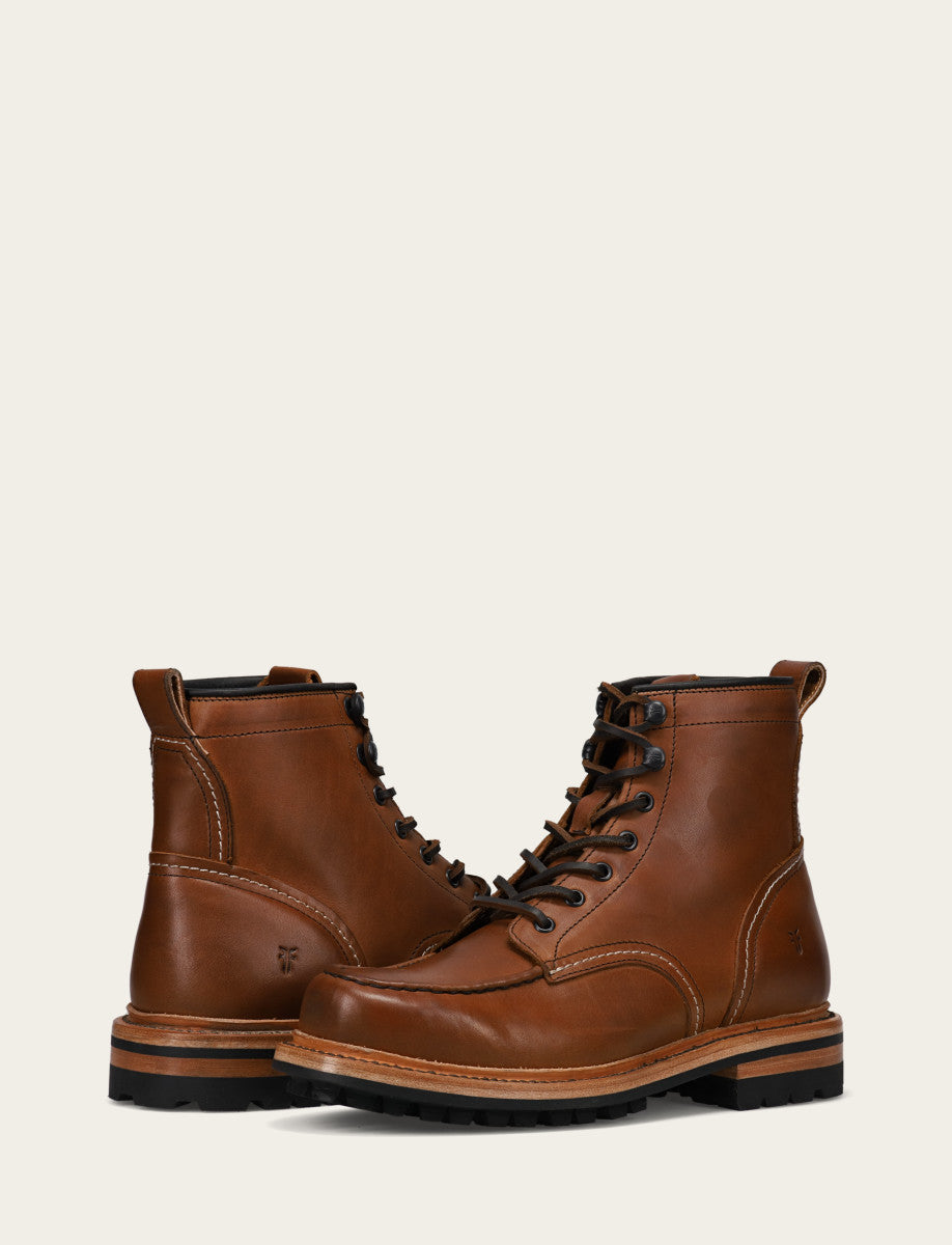 Frye Men's Caramel Hudson Workboot Lug / CARAMEL