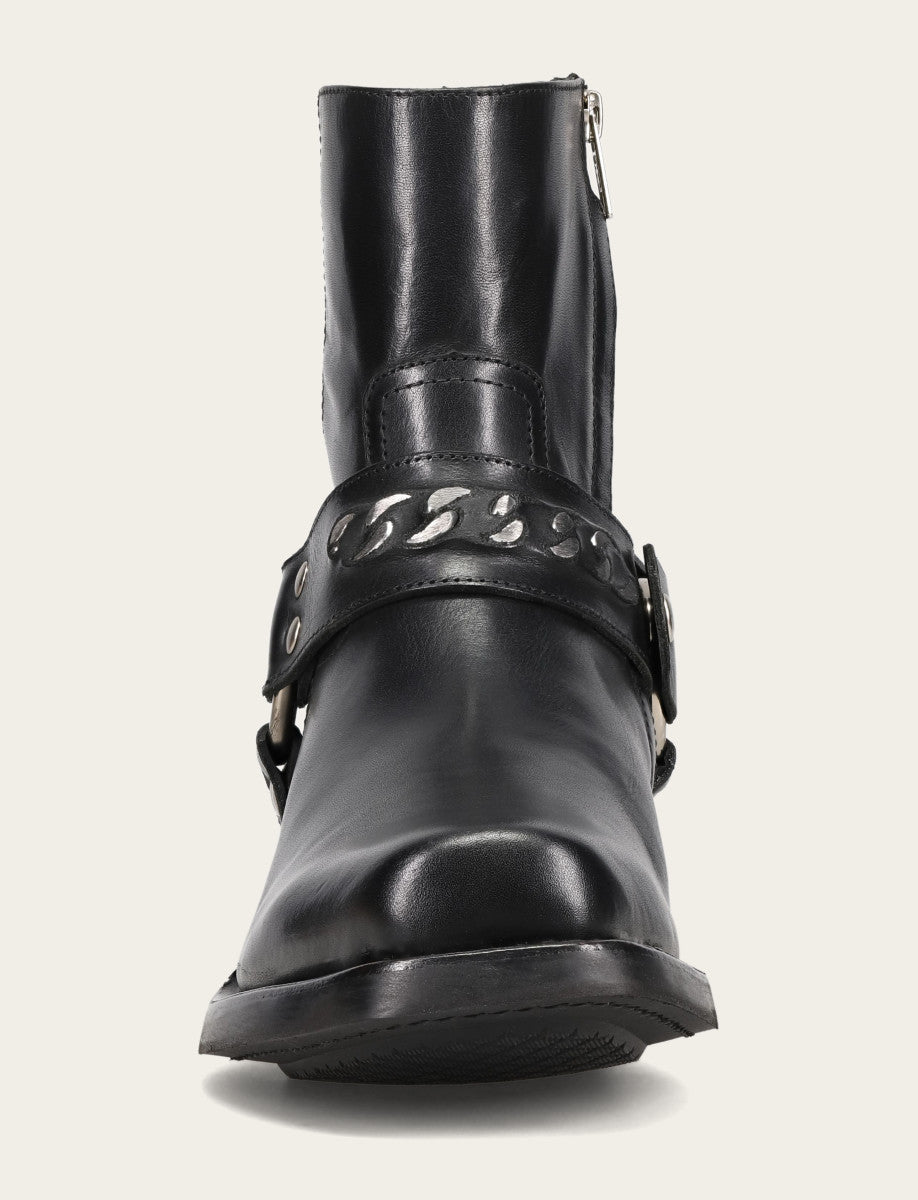 Frye Men's Black Conway Chain Harness Boot / Black