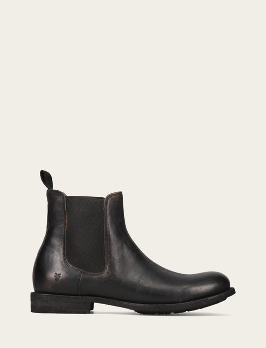 Frye Men's Antique Black Tyler Flex Chelsea Boots / Antique Black