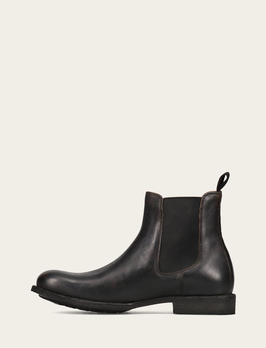 Frye Men's Antique Black Tyler Flex Chelsea Boots / Antique Black