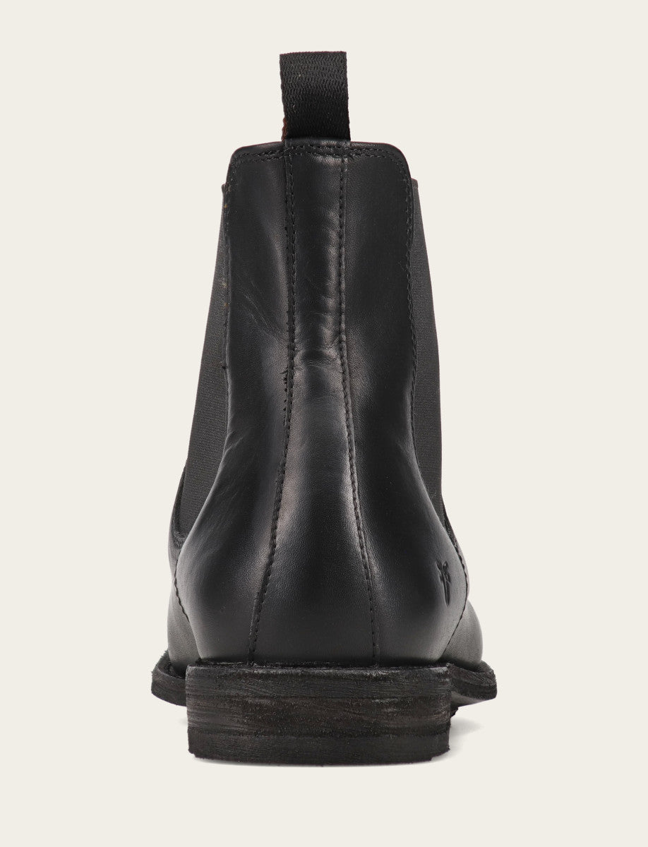 Frye Men's Black Tyler Flex Chelsea Boots / Black
