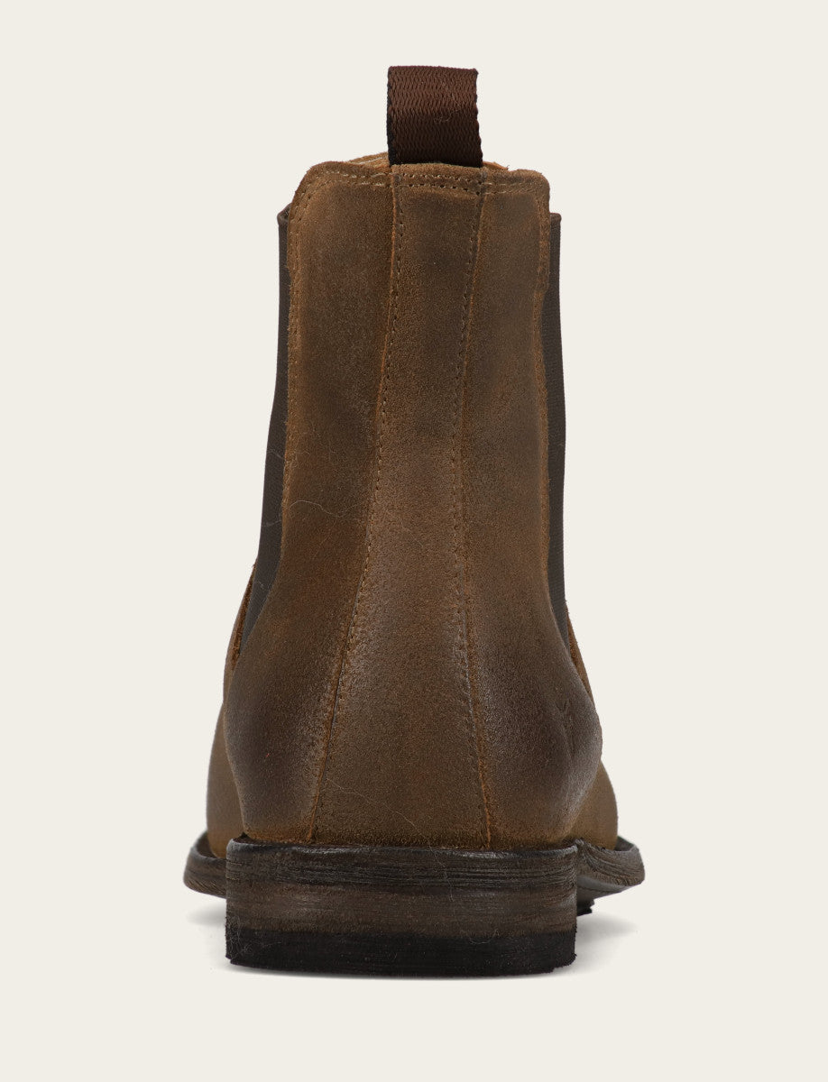 Frye Men's Bark Tyler Flex Chelsea Boots / Bark