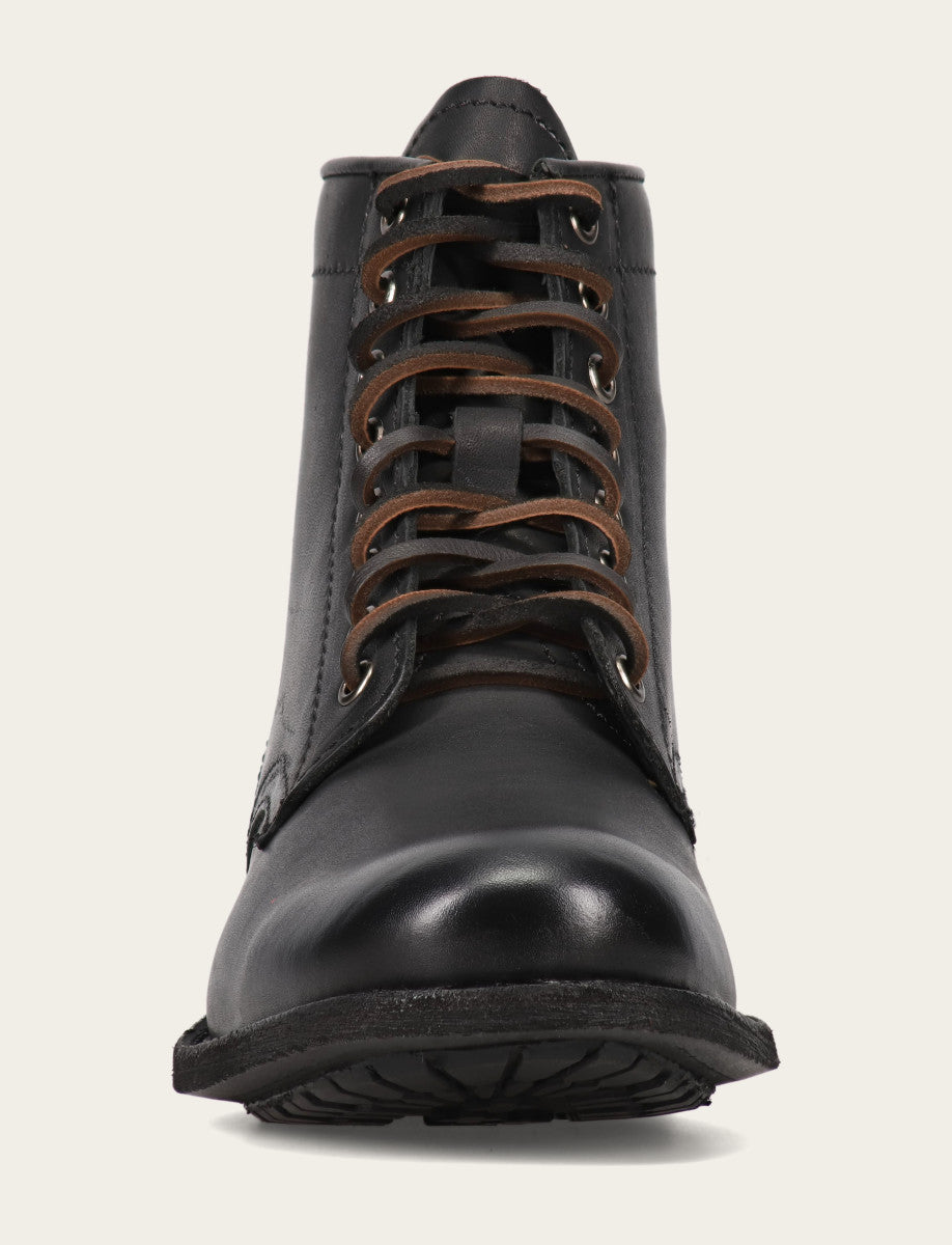 Frye Men's Black Tyler Flex Lace Up Boots / Black
