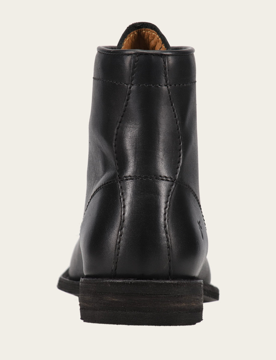 Frye Men's Black Tyler Flex Lace Up Boots / Black